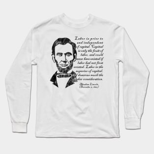 Abraham Lincoln Labor v. Capital Long Sleeve T-Shirt